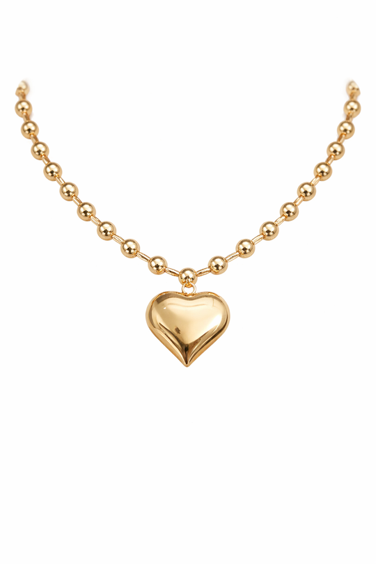 Golden Heart Necklace