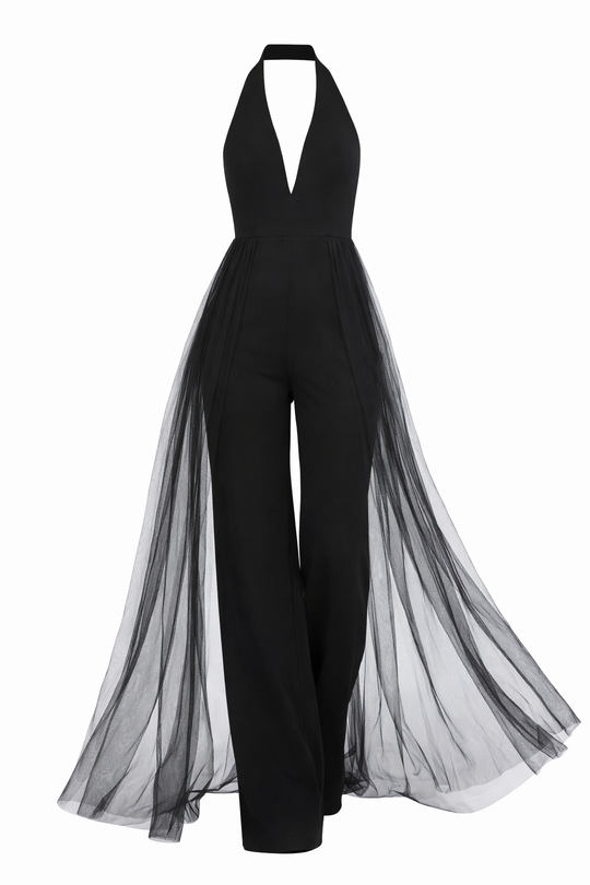 Midnight Tulle Jumpsuit