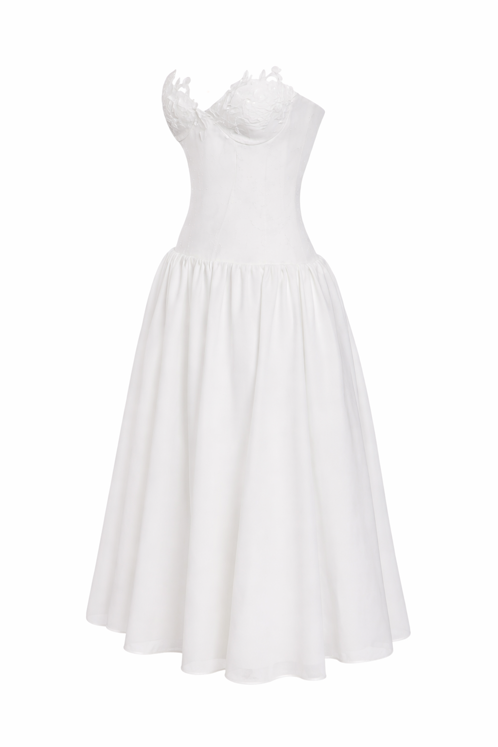 White Riviera Corset Dress