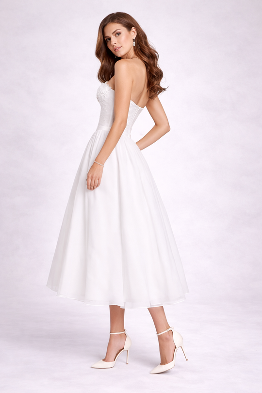 White Riviera Corset Dress