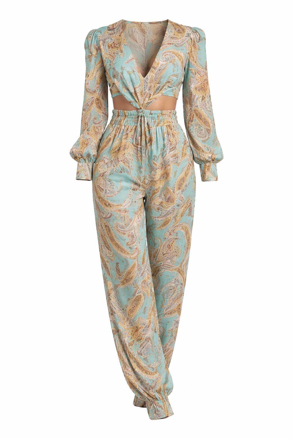 Ocean Pearl Paisley Set